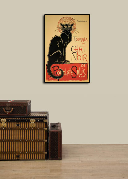 Tournee du Chat Noir 1896 Vintage Style Cat Art Nouveau Poster - 20x30