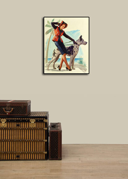 Elvgren 1941 Pin Up Girl 
