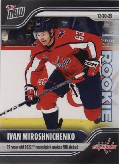 2023-24 Topps Now NHL Stickers - Ivan Miroshnichenko #66