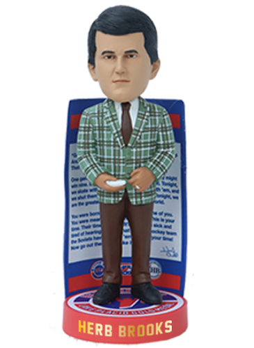 Herb Brooks Miracle on Ice 8” Bobblehead - In stock!