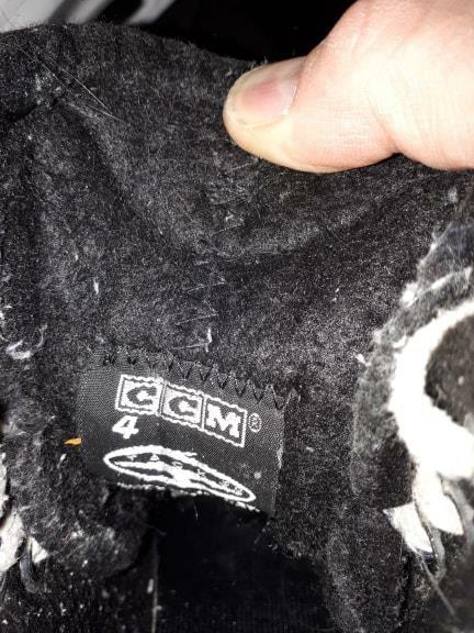 CCM Tacks 652 Ice Hockey Goalie Skates Size 4