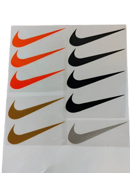.5 INCH Nike Swoosh Iron-On Transfers: Set ✨