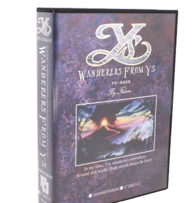 5-inch version Wanderers from Ys PC-88SR Game software for X68000