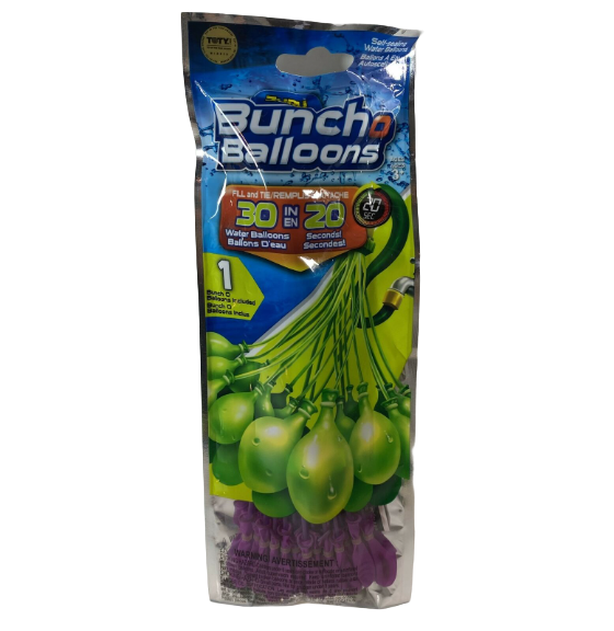 1 Pack Zuru Bunch O Balloons 30 Self Sealing Water Balloons Purple