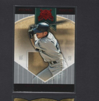 2004 FLEER NATIONAL PASTIME RUBY FOIL PARALLEL #52 ICHIRO SUZUKI SP #/150