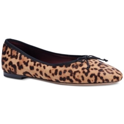 Kate Spade New York Womens Size 6.5 B Honey Ballet Flats Calf Hair Animal Print