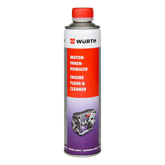 Wurth Engine Flush and Cleaner removes sludge, frees hydraulic