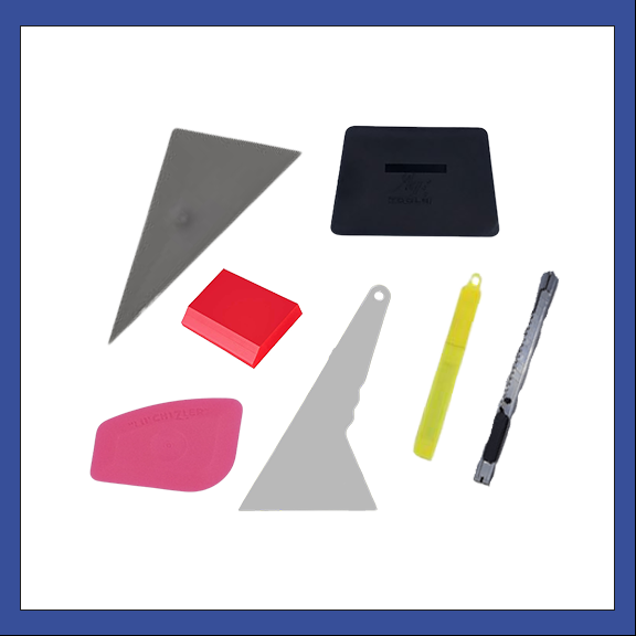 Professional Window Tinting Tool Kit - 7pc