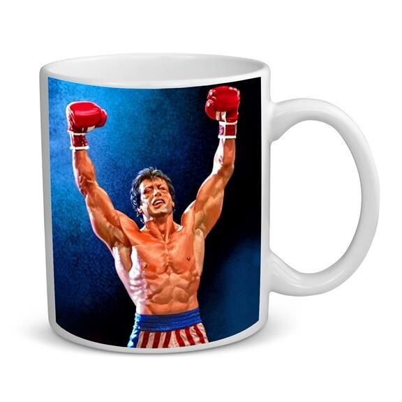 Rocky EE8 Boxing Gym Coffee Tea Cup Mug