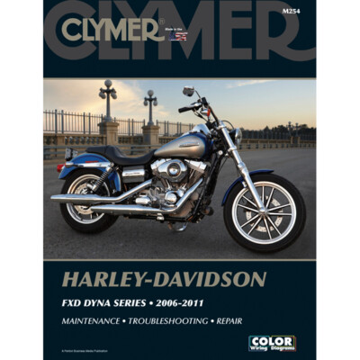 Clymer M254 Service Shop Repair Manual Harley Davidson FXD Dyna Series 06-11