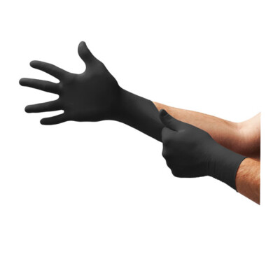 Microflex MFX-N642 Medium Nitrile Glove Black Onyx