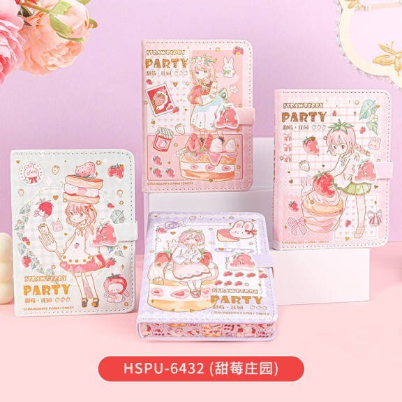 Kawaii Cute Girl Notebook Diary SIZE A6