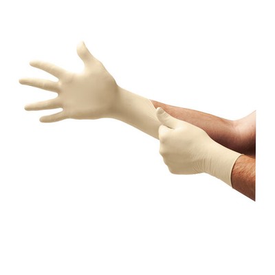 Diamond Grip PlusÖ Powder-Free Latex Examination Gloves, Natural, Large