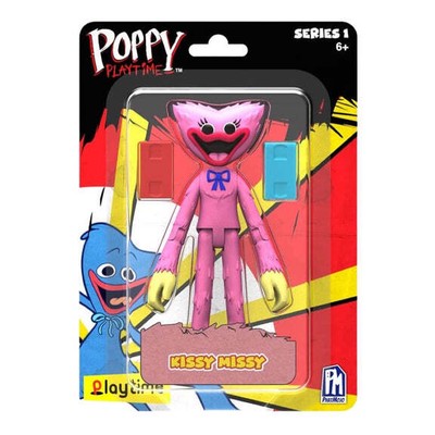 POPPY PLAYTIME - Kissy Missy Action Figure (5'' Posable Figure, Series 1) Toy