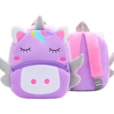 Cute Unicorn Plush Backpack bag for Toddlers/Kids