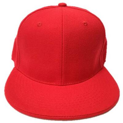 Original Plain Fitted Caps Flat Bill Hats [[ Hatco ]] Solid Colors ( New Item )
