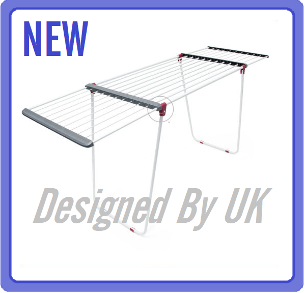 New Design Deluxe Fordable Extendable Clothes Drying Rack Dryer