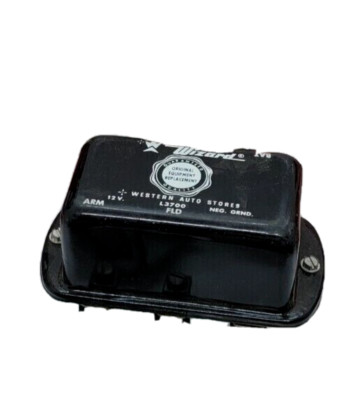 Vintage 12 Volt VOLTAGE REGULATOR L-3700; NEG. GRND. 1956-60 MoPar; 60-65 WILLYS