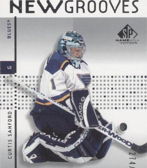 2002-03 SP Game Used - Curtis Sanford #92