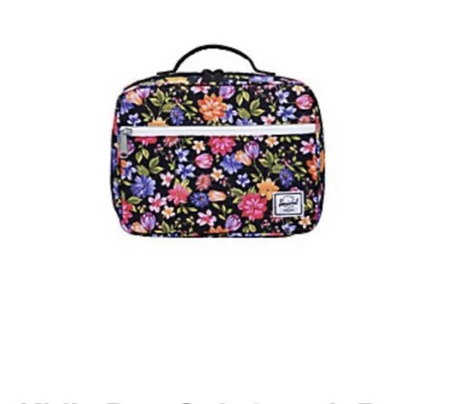 Brand New Herschel Supply Company  Kid's Garden Floral Lunch Box