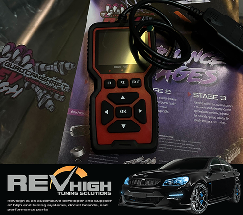 REVHIGH CODE SCANNER OBD2 Port Scan Tool DTC Opel Pontiac Subaru Toyota Volks