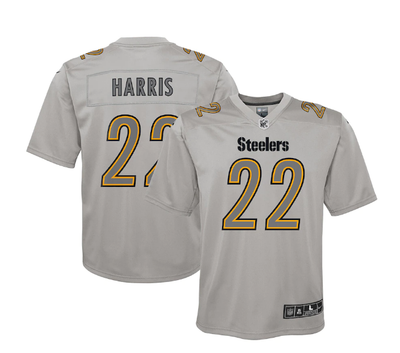Najee Harris 22 Pittsburgh Steelers YOUTH Nike Atmosphere Game