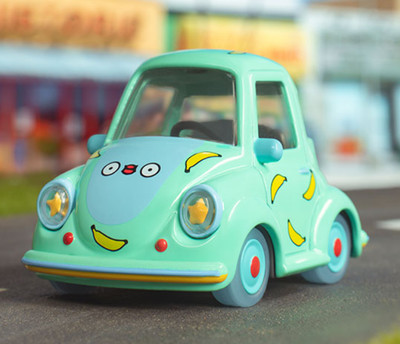 POP MART X POPCAR Happy Weekend collection Flabjacks Mini design doll toy