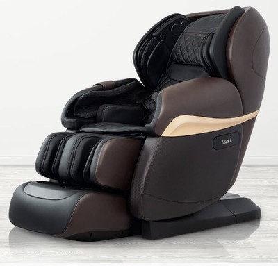 Osaki Paragon 4D Voice-Ctrl Heated L-Track B-Tooth Zero-G Massage Chair (Brown)