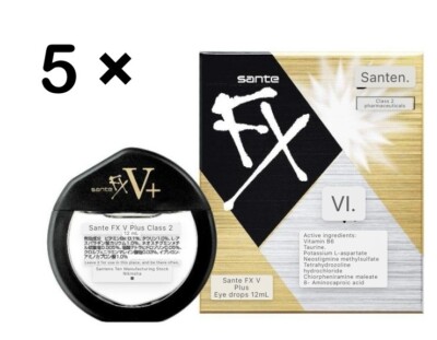 Eye Drops FX NEO V + PLUS 12mg 5 packs from Japan
