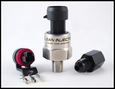 150PSI Stainless Fuel Oil MAP AIR Pressure Sensor Sender Connector 1/8'' NPT an4