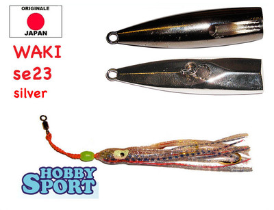 INCHIKU JIG WAKI MARUGO SE23 GR 140 COL SILVER PESCA MARE BARCA RICCIOLA