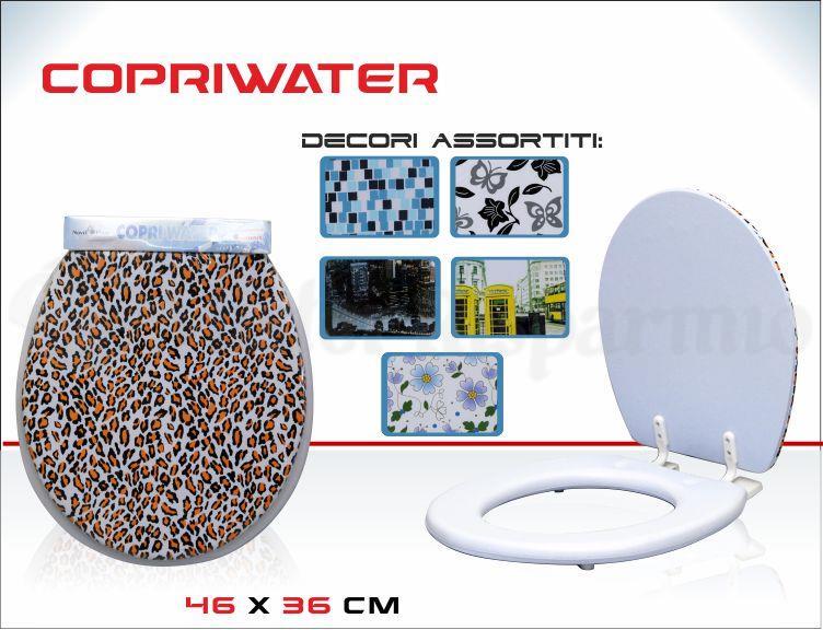 Sedile Coprivaso Wc Water Copriwater Bagno Morbido Universale Fantasia Dise dfh