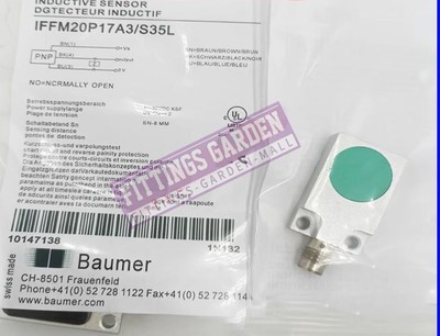 1PCS New For Baumer Inductive Proximity Switch Sensors IFFM 20P17A3/S35L