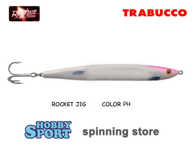 ROCKET JIG 105 PH WHITE PINK 30 GR SINKING MINNOW RAPTURE X SPINNING SHORE CAST