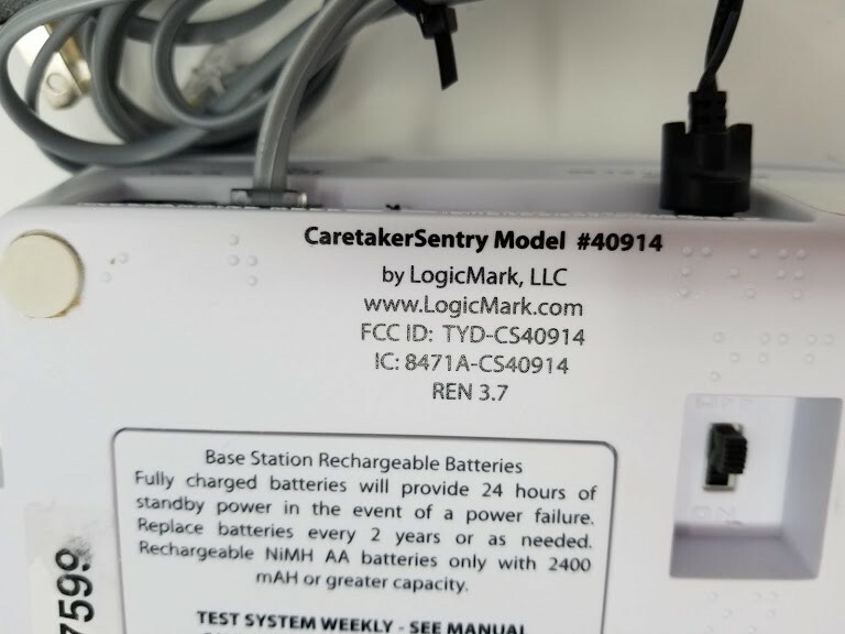 LogicMark CaretakerSentry 40914 Personal Emergency Response System