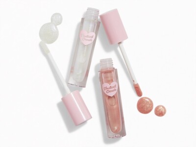 Half Caked Instant Crush Lip Gloss Duo - Mezmerize + Crystal Baller - Full Size