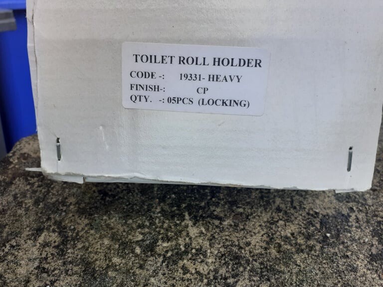 Chrome Anti Vandal Lockable Toilet Roll Holders in Sheffield, South