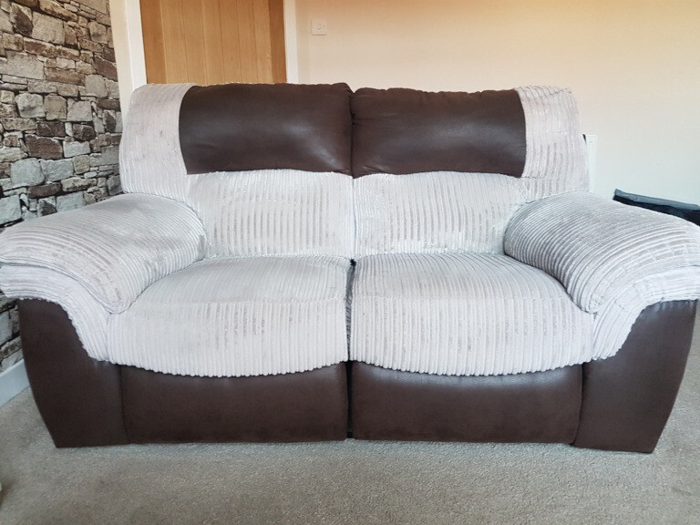 Dfs 3 seater and 2 seater recliner sofas in Larbert, Falkirk Gumtree