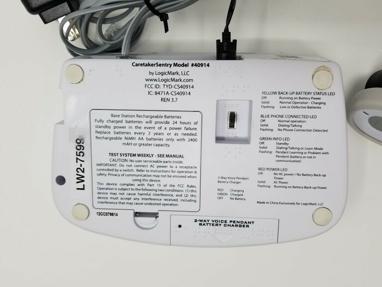 LogicMark CaretakerSentry 40914 Personal Emergency Response System