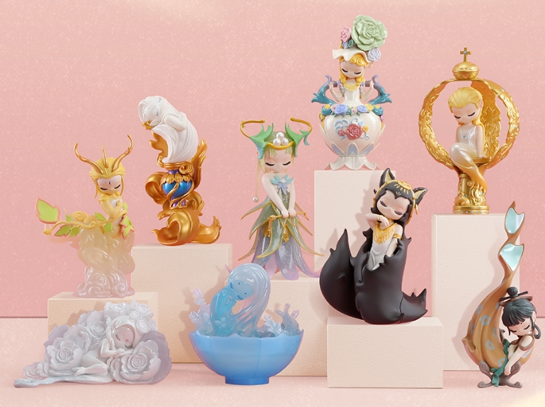 52toys Sleep The Treasure Gallery Series Fairy Girl Blind Box