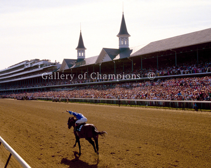 Spend A Buck 1985 Kentucky Derby Photo 8" x 10