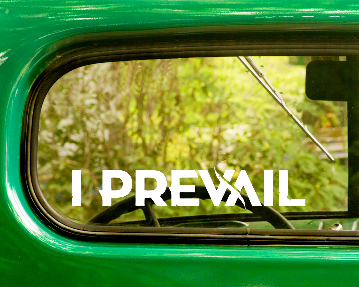 2 I PREVAIL BAND DECAL Bogo Stickers For Car Truck Window Bumper Laptop
