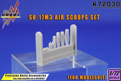 KASL Hobby 1/72 Sukhoi SU-17M3 Air Scoops Set for Modelsvit kits