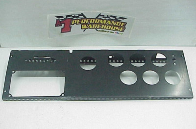 TURNER Aluminum Race Car Dash Panel 22-1/2'' Long 7-1/4'' Wide NASCAR