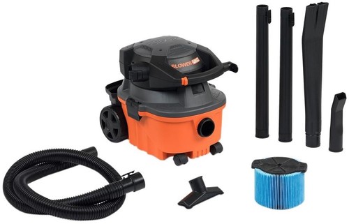 4 Gallon 6.0-Peak HP Handheld Wet Dry Vac Vacuum Cleaner Home Detachable Blower