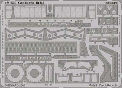 1/48 Aircraft- Canberra B(I)8 for ARX (Painted Self Adhesive) (D)