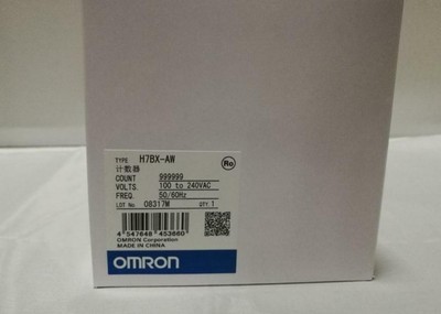 New Omron H7BX-AW Counter AC100-240V H7BXW Expedited Shipping 1PC