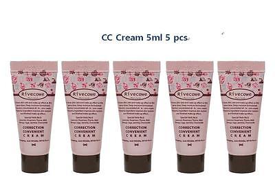 Korea Rivecowe CC Cream Skincare SPF40 Anti Wrinkle Whitening MakeUp Cosmetics