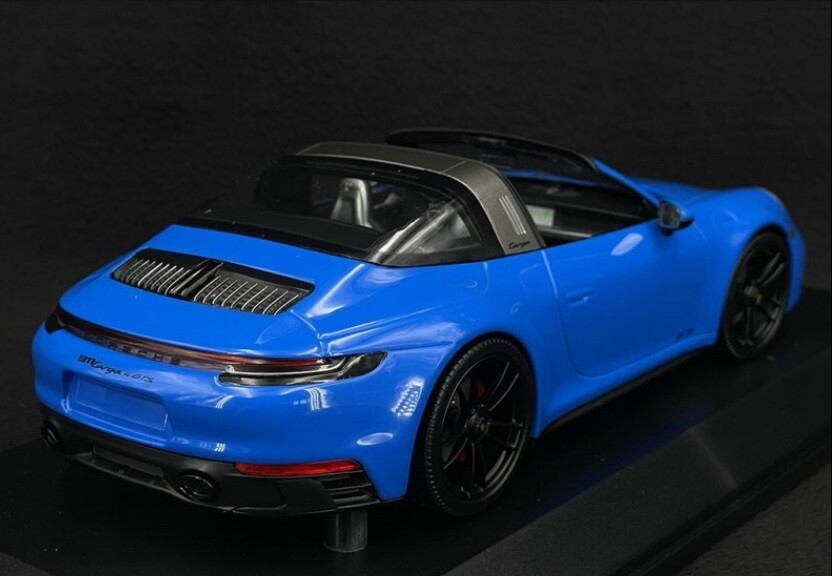 1/18 Porsche 911 992 Targa 4 GTS Spider 2021 Shark Blue by