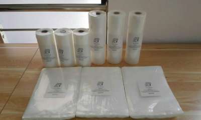 Food Magic Seal 4-6"x50' Rolls Vacuum Sealer Food Storage Bags! Great $$$ Saver!